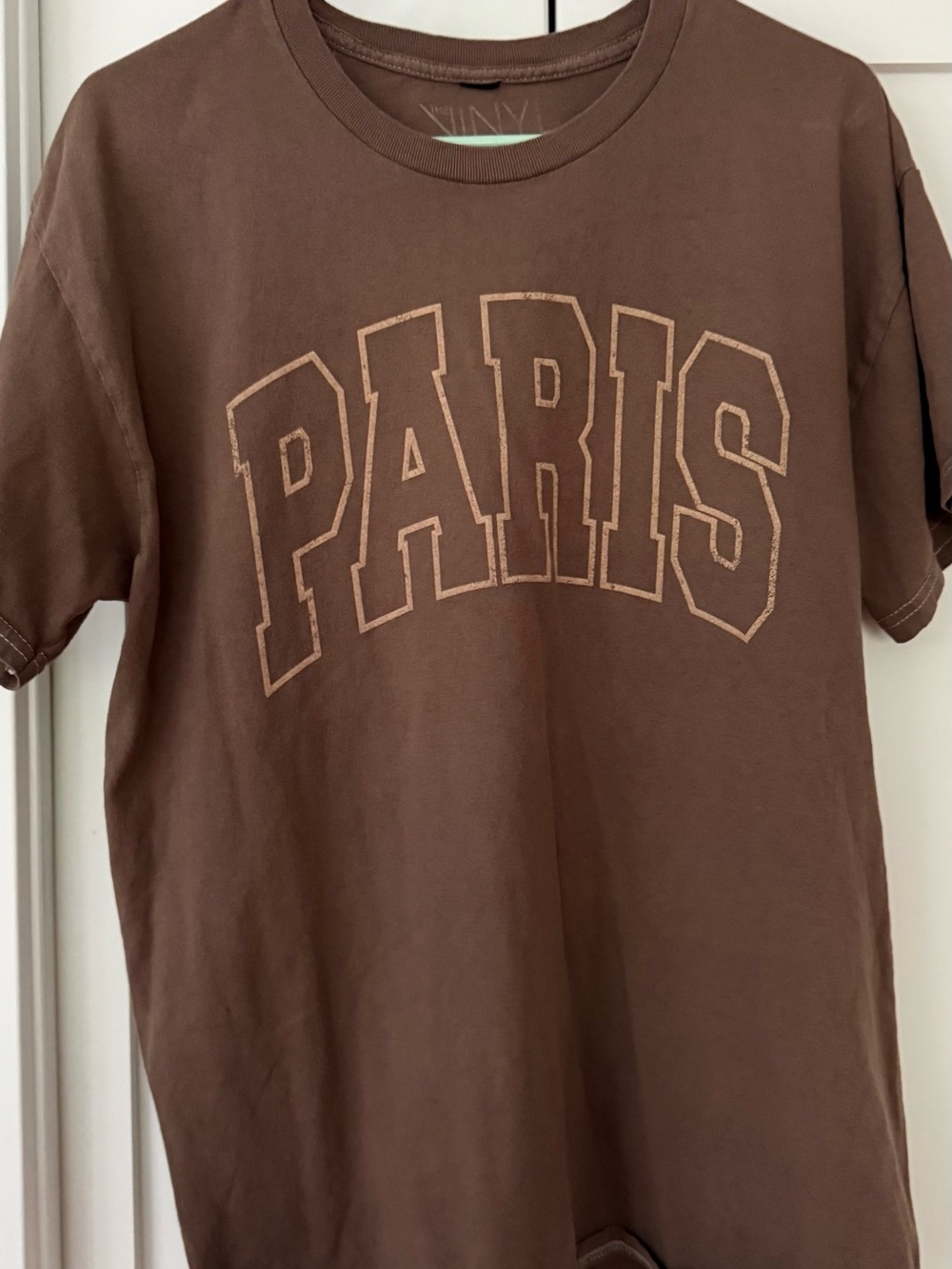 Vinyl Icons PARIS brown Graphic Tee size M